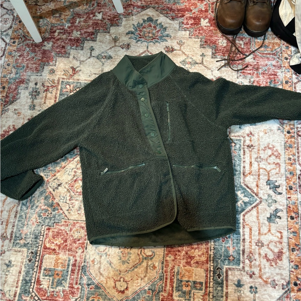 Victorias Secret PINK fleece/sherpa jacket